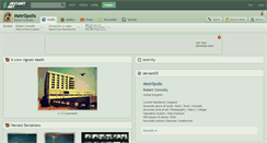 Desktop Screenshot of metr0polis.deviantart.com