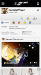 Mobile Screenshot of gunstarvixen.deviantart.com