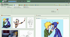Desktop Screenshot of carlalax.deviantart.com