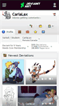 Mobile Screenshot of carlalax.deviantart.com