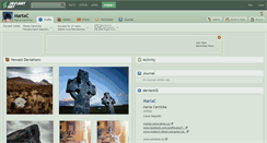 Desktop Screenshot of martac.deviantart.com
