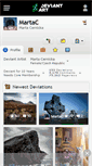 Mobile Screenshot of martac.deviantart.com