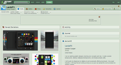 Desktop Screenshot of landofx.deviantart.com