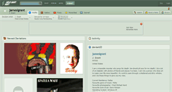 Desktop Screenshot of jameslgrant.deviantart.com