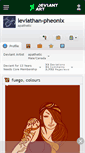 Mobile Screenshot of leviathan-pheonix.deviantart.com