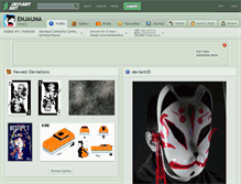 Tablet Screenshot of enjauma.deviantart.com