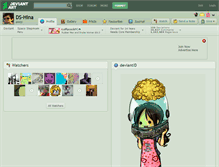 Tablet Screenshot of ds-hina.deviantart.com