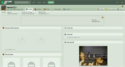 Desktop Screenshot of hansel221.deviantart.com