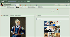 Desktop Screenshot of goldenmochi.deviantart.com