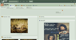 Desktop Screenshot of hanjoo.deviantart.com
