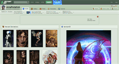 Desktop Screenshot of annapostal666.deviantart.com