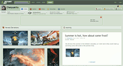 Desktop Screenshot of chaoyuanxu.deviantart.com
