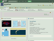 Tablet Screenshot of garudateam.deviantart.com