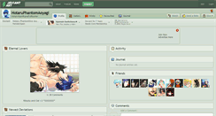 Desktop Screenshot of hotaruphantomaoyagi.deviantart.com
