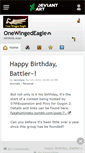 Mobile Screenshot of onewingedeagle.deviantart.com