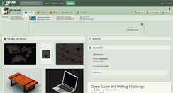 Desktop Screenshot of pfunked.deviantart.com