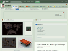 Tablet Screenshot of pfunked.deviantart.com