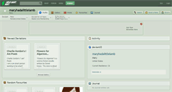 Desktop Screenshot of maryhadalittlelamb.deviantart.com