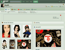 Tablet Screenshot of key80.deviantart.com