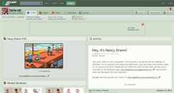 Desktop Screenshot of daria-rat.deviantart.com