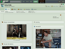 Tablet Screenshot of echo104b.deviantart.com