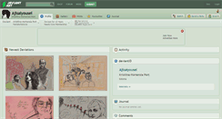 Desktop Screenshot of ajisaiyousei.deviantart.com