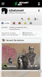 Mobile Screenshot of ajisaiyousei.deviantart.com
