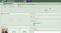 Desktop Screenshot of m0nke0y-d-ruffy.deviantart.com
