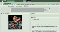 Desktop Screenshot of lovemybluebully.deviantart.com