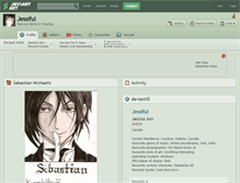 Tablet Screenshot of jessiful.deviantart.com