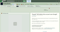 Desktop Screenshot of dominusdomini.deviantart.com