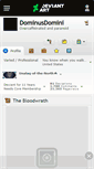 Mobile Screenshot of dominusdomini.deviantart.com