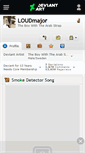 Mobile Screenshot of loudmajor.deviantart.com