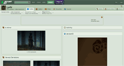 Desktop Screenshot of lynfir.deviantart.com