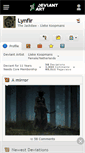 Mobile Screenshot of lynfir.deviantart.com