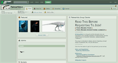 Desktop Screenshot of paleoartists.deviantart.com