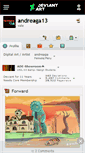 Mobile Screenshot of andreaga13.deviantart.com