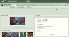 Desktop Screenshot of carlosvillabon.deviantart.com