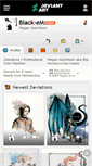 Mobile Screenshot of black-em.deviantart.com