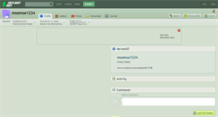 Desktop Screenshot of moemoe1234.deviantart.com