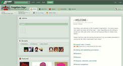 Desktop Screenshot of forgotten-org.deviantart.com