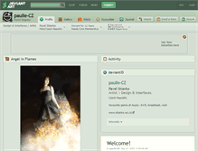 Tablet Screenshot of paulie-cz.deviantart.com