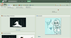 Desktop Screenshot of ibinx.deviantart.com