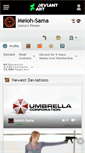 Mobile Screenshot of meioh-sama.deviantart.com
