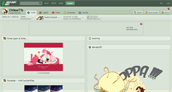 Desktop Screenshot of ch0ssette.deviantart.com