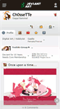 Mobile Screenshot of ch0ssette.deviantart.com