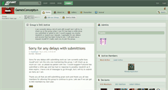 Desktop Screenshot of gamesconcepts.deviantart.com