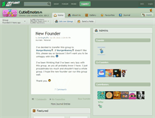 Tablet Screenshot of cutieemotes.deviantart.com