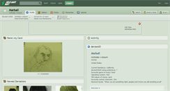 Desktop Screenshot of marball.deviantart.com