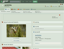 Tablet Screenshot of jackbirkby.deviantart.com